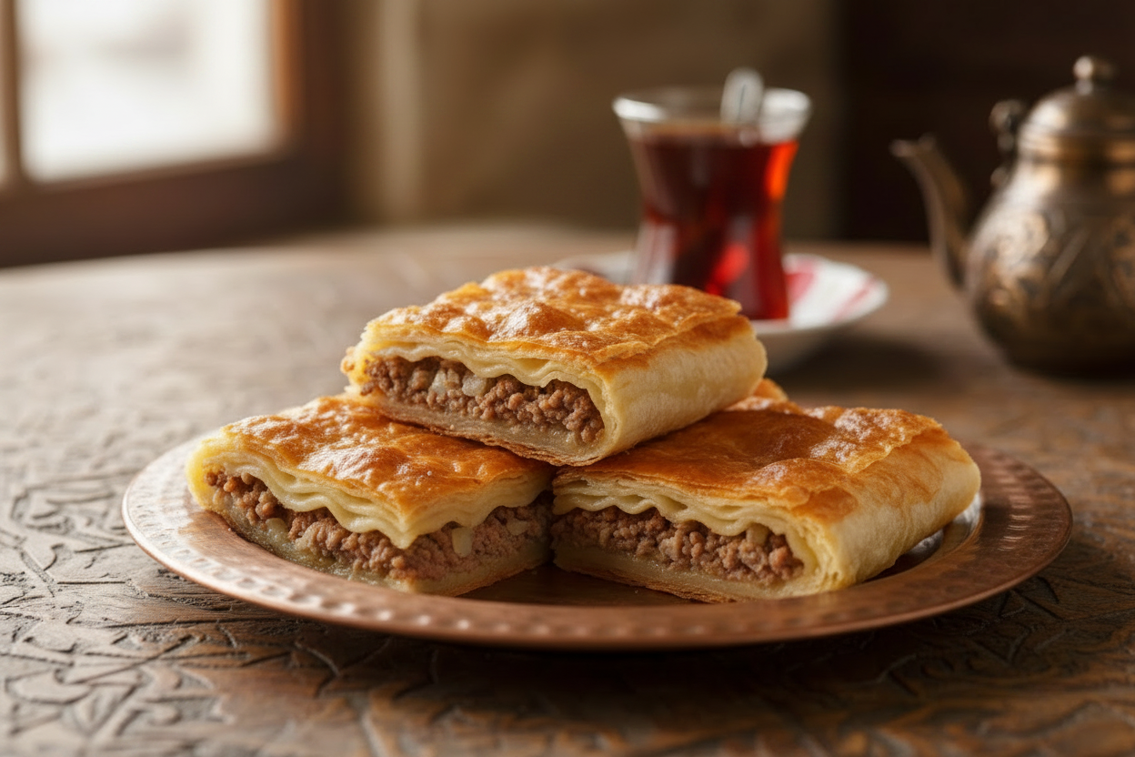 Kıymalı Su Böreği